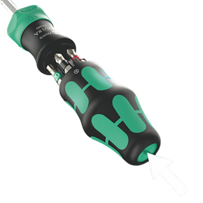 Destornillador Carraca Extensible KRAFTFORM KK28RA1 (6 PIEZAS) 05051519001 WERA