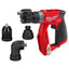 Taladro Atornillador Multicabezal De Montador M12 FUEL Con Portabrocas Desmontable M12FDDXKIT-0X 4933471332 MILWAUKEE