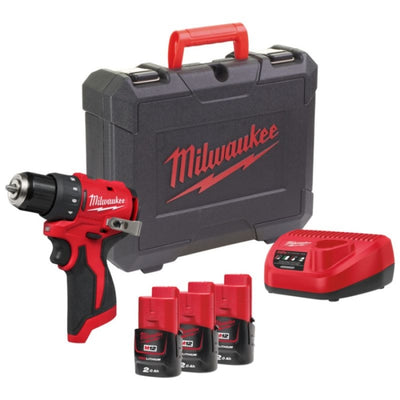 Taladro Atornillador Subcompacto M12 Sin Escobillas M12BLDDRC-203C 4933499685 MILWAUKEE