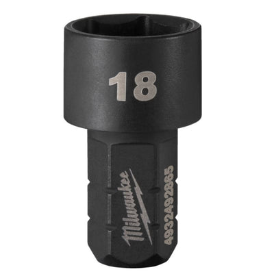 Vaso De 18MM Para Llave De Carraca Pasante M12FPTR FPTR-S18 4932492865 MILWAUKEE