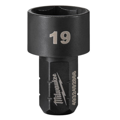 Vaso De 19MM Para Llave De Carraca Pasante M12FPTR FPTR-S19 4932492866 MILWAUKEE