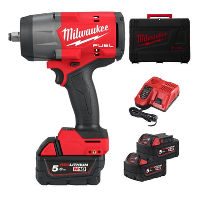 Llave De Impacto De Alto Par M18 FUEL 1/2 CON ANILLO M18FHIW2F12-502X 4933492783 MILWAUKEE