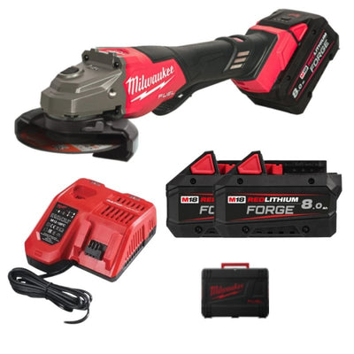 Amoladora Angular de Alto Rendimiento M18 FUEL 125MM CON RAPIDSTOP M18FHSAGO125VXPDB2-802X 4933493420 MILWAUKEE
