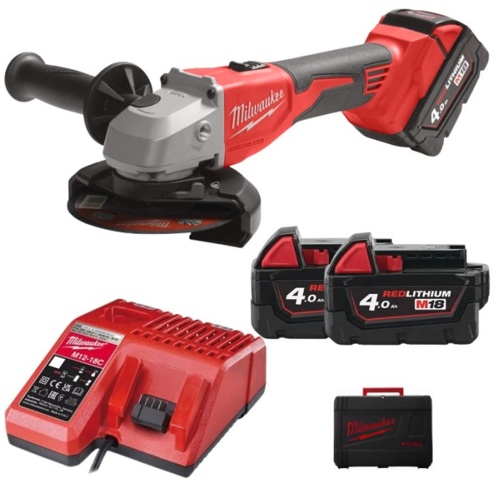 Amoladora Angular Sin Escobillas M18 125MM M18BLSAG125X-402X 4933492644 MILWAUKEE