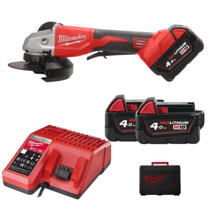 Amoladora Angular sin Escobillas M18 125MM M18BLSAG125XPD-402X 4933492646 MILWAUKEE