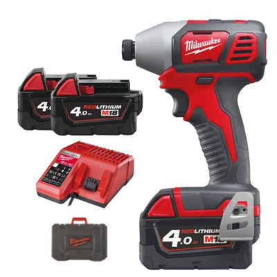 Atornillador de Impacto Compacto M18 1/4 HEX M18BID-402C 4933443580 MILWAUKEE