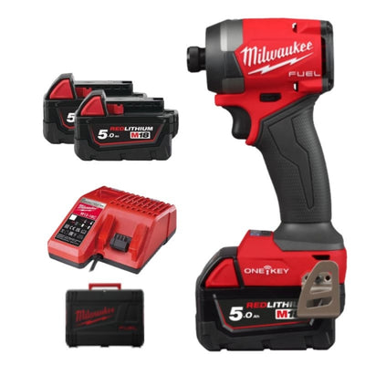 Atornillador de Impacto M18 FUEL ONE-KEY 1/4 HEX M18ONEID3-502X 4933492804 MILWAUKEE
