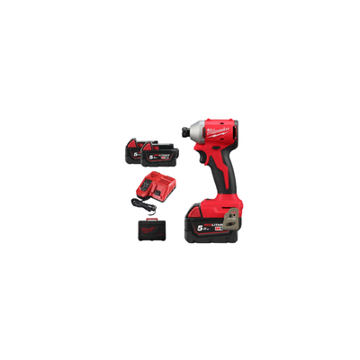 Atornillador de Impacto Sin Escobillas M18 1/4 HEX M18BLIDR-502X 4933492843 MILWAUKEE