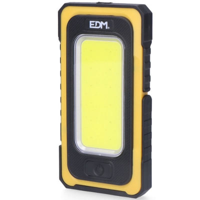 Linterna Led Solar Recargable COB 10W 750LM 36126 EDM