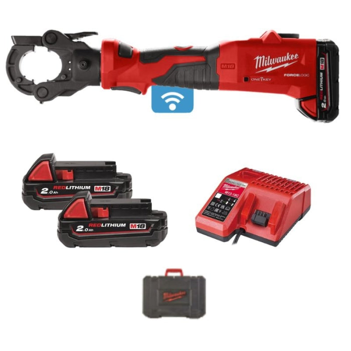 Crimpadora De Cable Hidraulica De Guillotina M18 ONE-KEY FORCE LOGIC 60KN M18ONEHCCT60-202C 4933479684 MILWAUKEE
