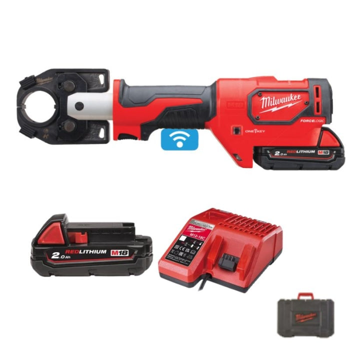 Crimpadora De Cable Hidraulica M18 ONE-KEY FORCE LOGIC 53KN M18HCCT-201C 4933451194 MILWAUKEE