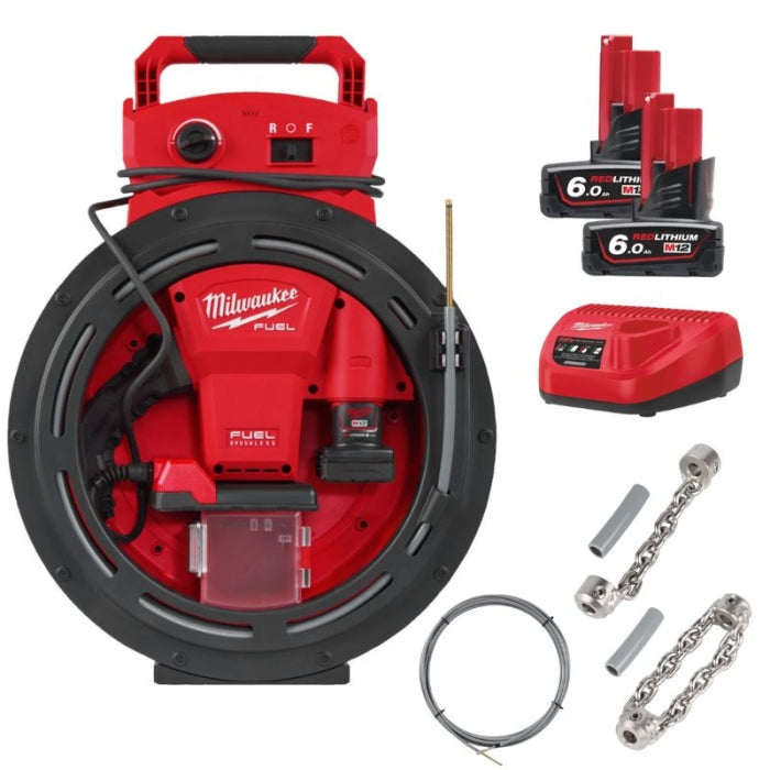 Desatascadora De Eje Flexible M12 6MM M12HSFSM-602 4933498378 MILWAUKEE