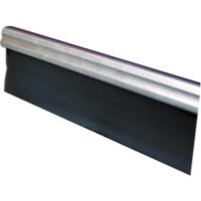 Micel Burlete Garaje Labio 2500mm Aluminio Negro