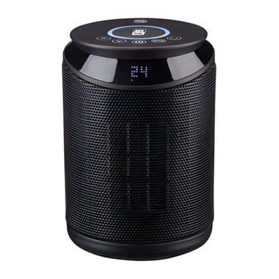 Termoventilador Cerámico Oscilante Digital, 1000/2000W NEGRO PTC-1919LR BOX PLUS