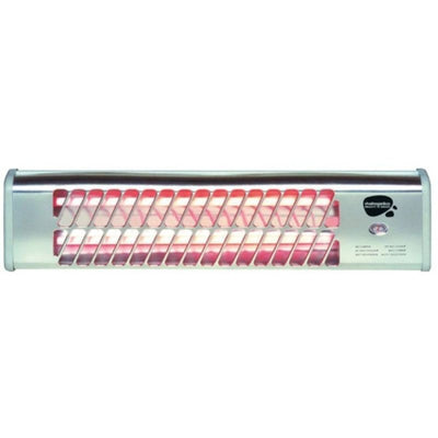 Estufa Eléctrica Para Baño De Cuarzo , 600/1200W 2 Barras VH77781 VIVAHOGAR