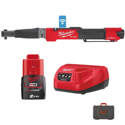 Llave De Carraca Dinamometrica M12 FUEL ONE-KEY 3/8 M12ONEFTR38-201C 4933464967 MILWAUKEE