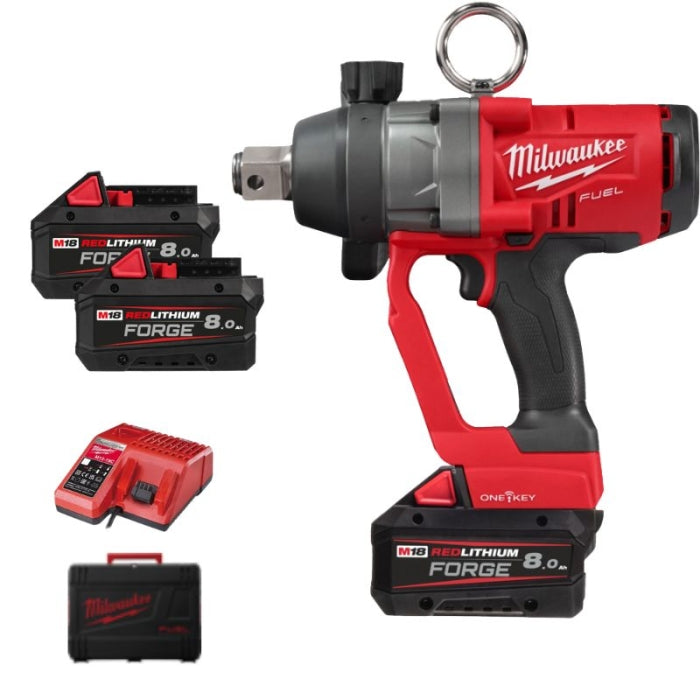 Llave De Impacto De Alto Par M18 FUEL ONE-KEY 1 Con Anillo M18ONEFHIWF1-802X 4933499254 MILWAUKEE
