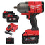 Llave De Impacto De Alto Par M18 FUEL ONE-KEY 1/2 Con Pin M18ONEFHIWP12-502X 4933459725 MILWAUKEE