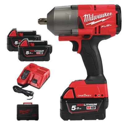 Llave De Impacto De Alto Par M18 FUEL ONE-KEY 1/2 Con Pin M18ONEFHIWP12-502X 4933459725 MILWAUKEE