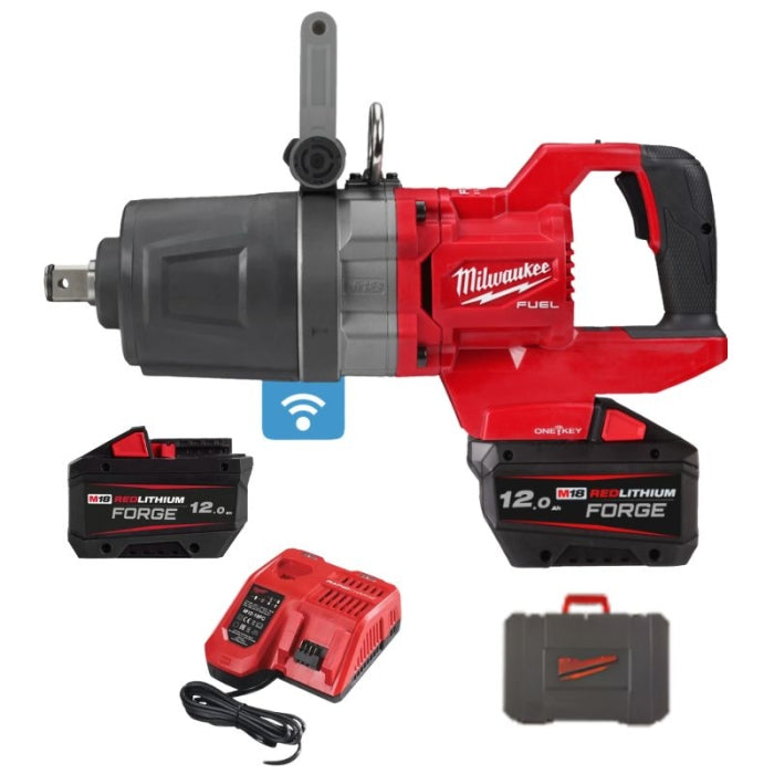 Llave De Impacto M18 FUEL ONE-KEY 1 Con Anillo Y Empuñadura En D, Eje Extendido Corto M18ONEFHIWF1DS-121C 4933499253 MILWAUKEE