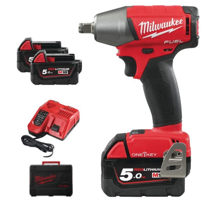 Llave De Impacto M18 FUEL ONE-KEY 1/2 Con Anillo M18ONEIWF12-502X 4933451374 MILWAUKEE