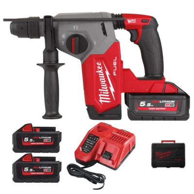 Martillo Combinado SDS-PLUS M18 FUEL 26MM CON FIXTEC M18FHX-552X 4933478889 MILWAUKEE