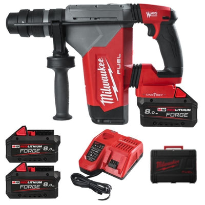 Martillo Combinado SDS-PLUS M18 FUEL ONE-KEY 32MM CON FIXTEC M18ONEFHPX-802X 4933500234 MILWAUKEE