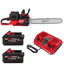 Motosierra De Doble Batería M18 FUEL Con Barra De 50CM M18F2CHS50-802 4933480121 MILWAUKEE