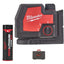 Niver Láser De 2 Lineas Y Plomada REDLITHIUM USB L4CLLP-301C 4933478099 MILWAUKEE