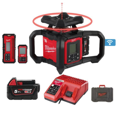 Nivel Láser Rotativo M18 ONE-KEY 1.200M M18RLOHV1200-501C 4933493204 MILWAUKEE
