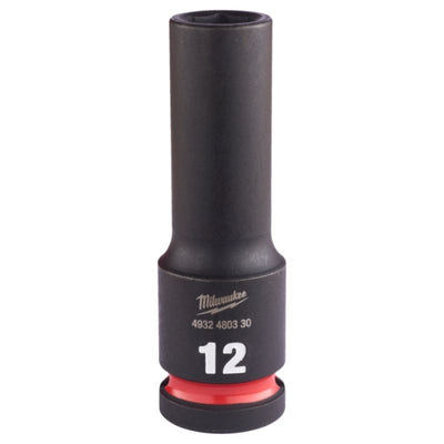 Vaso De Impacto 1/2 Largo 12MM 4932480330 MILWAUKEE