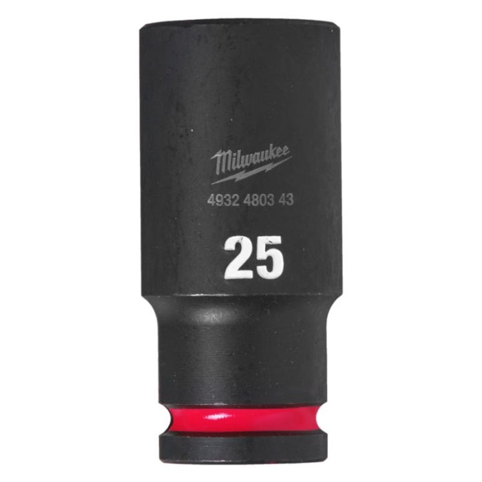 Vaso De Impacto 1/2 Largo 25MM 4932480343 MILWAUKEE