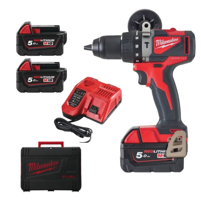 Taladro Percutor Sin Escobillas M18 M18BLPD2-502X 4933464517 MILWAUKEE