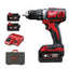 Taladro Atornillador Compacto M18 M18BDD-402C 4933443565 MILWAUKEE