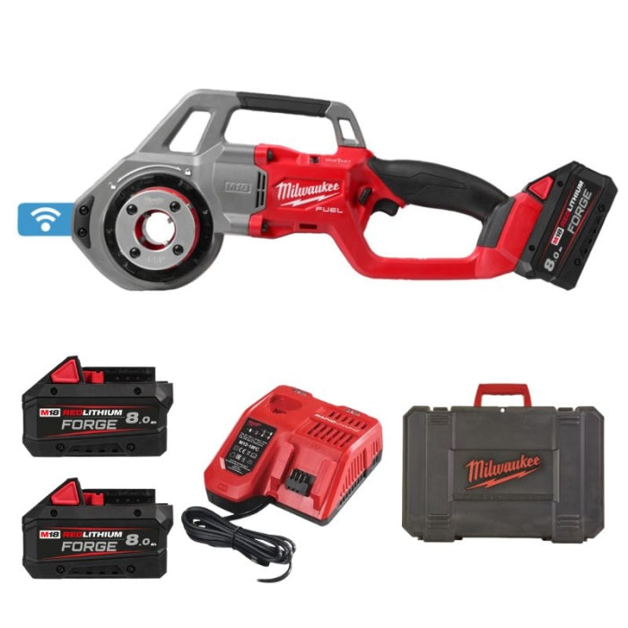 Roscadora Compacta M18 FUEL ONE-KEY FORCE LOGIC 1 1/4 M18FPT114-802C 4933499198 MILWAUKEE