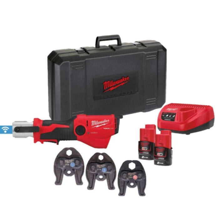 Prensadora Hidráulica Subcompacta M12 ONE-KEY FORCE LOGIC M12ONEHPT-202CV-SET2 4933481035 MILWAUKEE