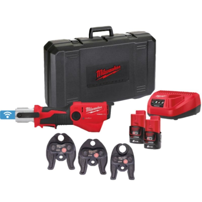 Prensadora Hidráulica Subcompacta M12 ONE-KEY FORCE LOGIC M12ONEHPT-202CU-SET 4933481037 MILWAUKEE