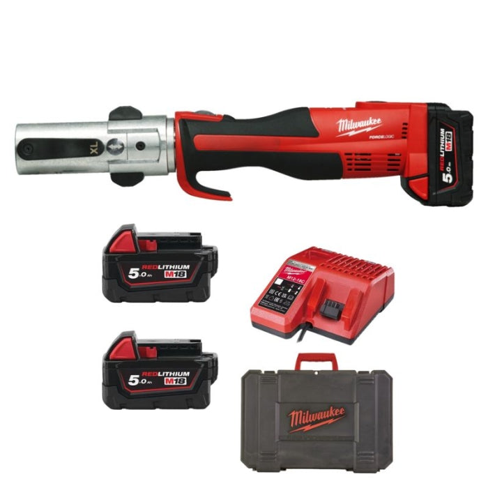 Prensadora Hidráulica Sin Escobillas XL M18 FORCE LOGIC M18BLHPTXL-502P 4933479441 MILWAUKEE
