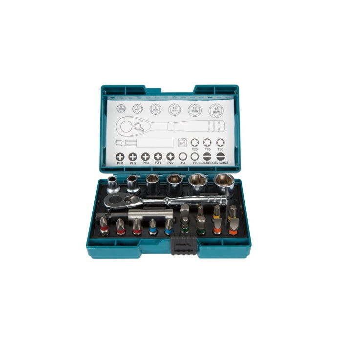 PACKPROMO - Carraca Makita (B-54081) + Linterna Slim EXPLORER + Navaja Milwaukee camuflaje