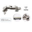 BISAGRA CAZ / 35MM 3D-165 NIQUEL PISTON RECTA
