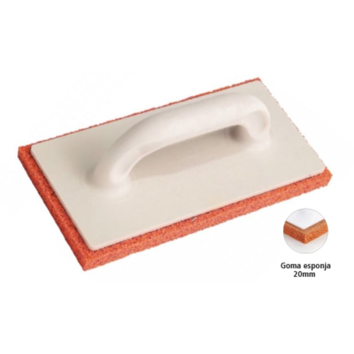 Talocha mango PVC c/esponja poliur. Baja dens. 280x140x27mm  27145 Ferrotech