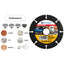 Disco diamante gral. Obra granito 115x8x1.4/2.0x22.2mm. 24490 Ferrotech