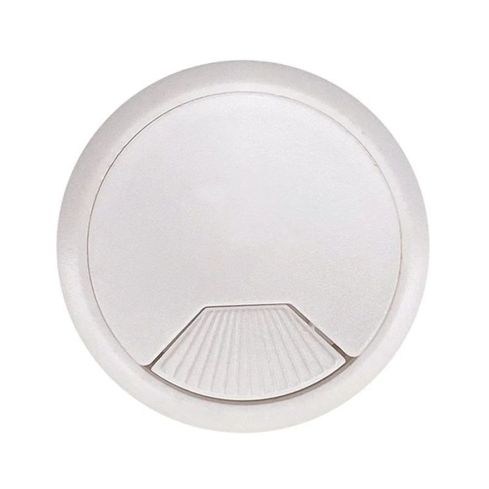 Pasacable Embutir Blanco 80 MM