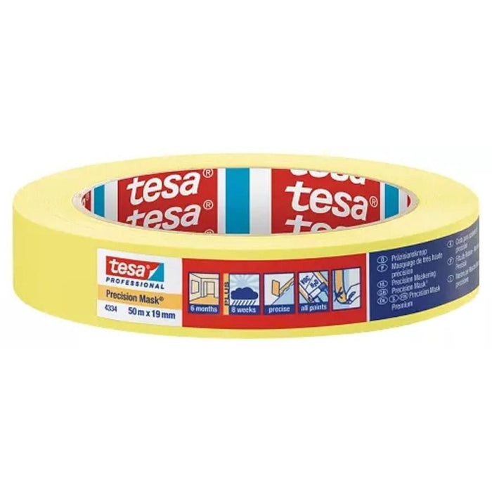 Cinta de Precisión para Enmascarar 50mx50mm 04334 TESA TAPE