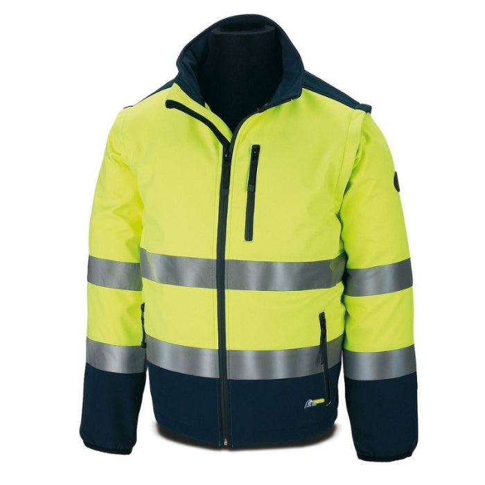 Chaqueta Shoftshell Amarilla T-M Alta Visibilidad  288CSFYAYFA MARCA