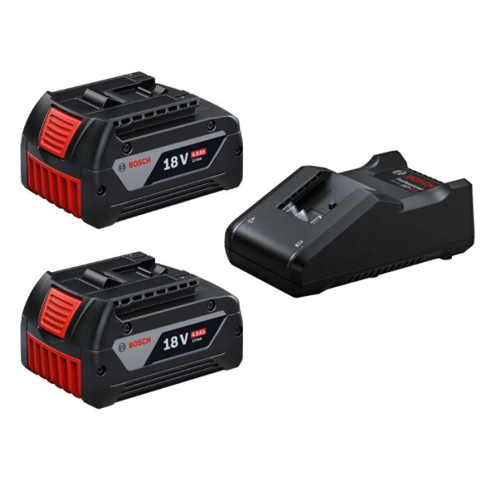 Combo Taladro GSB 18V-65 + Mini Amoladora GWS 18V-8 + 2 x 4AH BOSCH