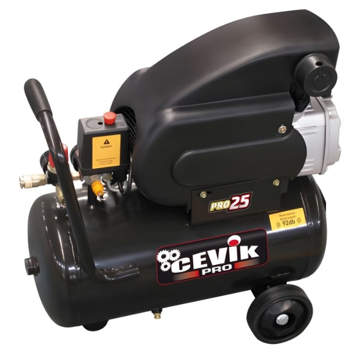Compresor 2HP 24 Litros 195LT./MIN CA-PRO25 CEVIK