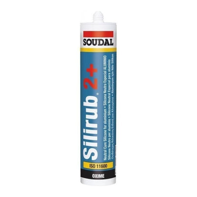 Silicona Neutra Silirub Translucido 2+ 300ml Soudal