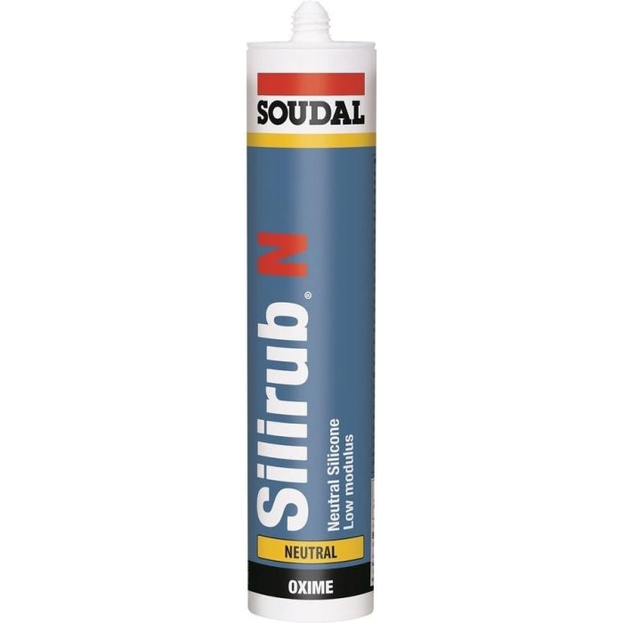 Silicona Neutra Silirub N Transparente 310ml Soudal