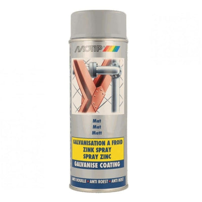 Spray AluZinc Brillo Galvanizado 500ML MOTIP